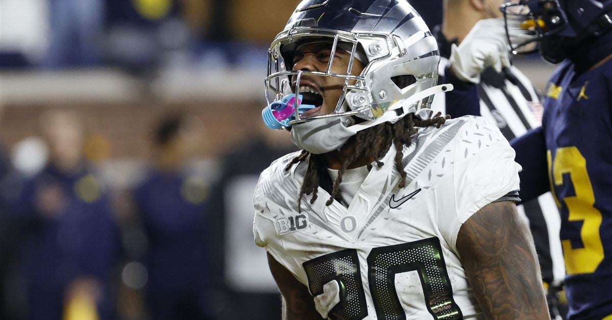 Oregon Ducks RB Jordan James officially declares for 2025 NFL Draft