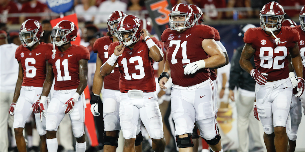 Tua Spreads The Ball Around for Opening Drive Touchdown! 