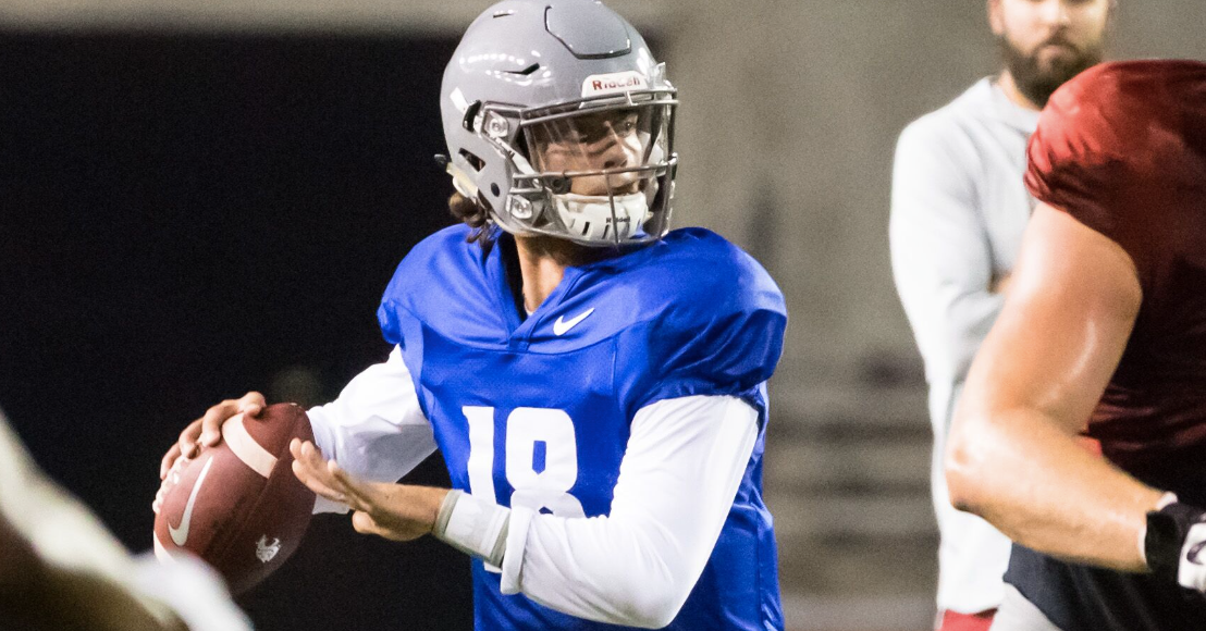 WSU OFFICIAL DEPTH CHART A whole lot of 'OR's' listed