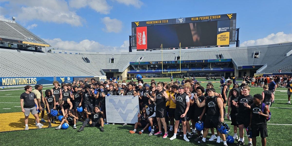 Highlights from WVU Footballs first 7v7 and Big Man Camp
