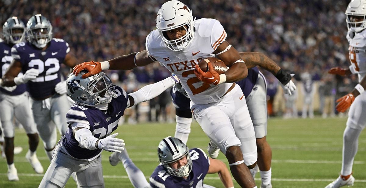 Roschon Johnson, Texas Longhorns running back, drafted by Chicago Bears