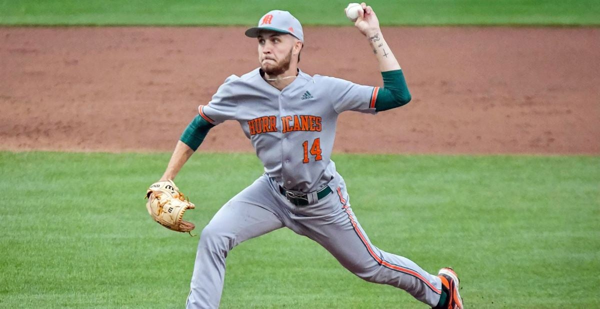 Miami Hurricanes lefty Carson Palmquist moved from closer to