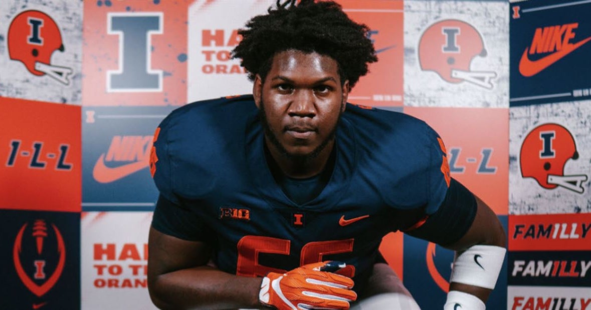 Three-star OL Rico Jackson decommits from Illinois