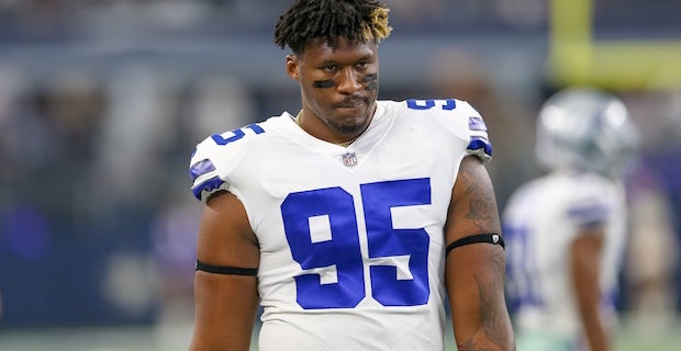 2016 Dallas Cowboys David Irving #95 Game Issued White Jersey