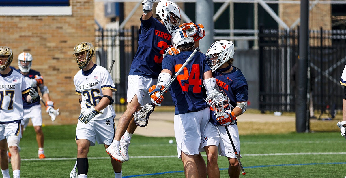 No. 9 UVA lacrosse notches big road win over No. 6 Notre Dame