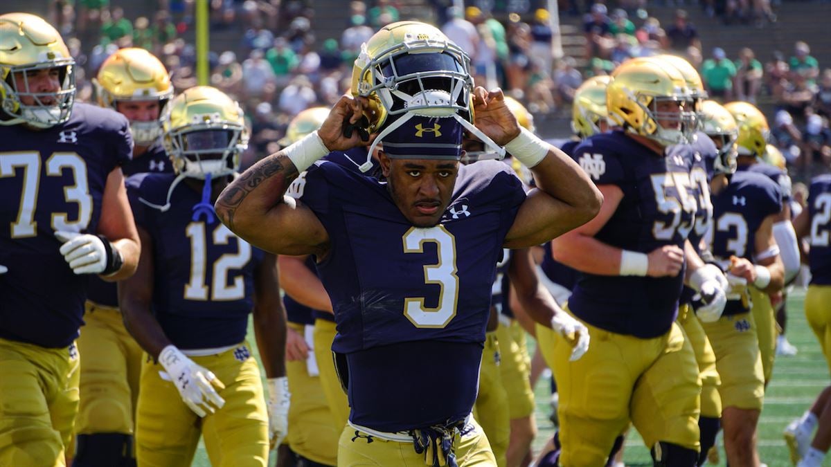 Notre Dame 99-to-0: No. 3 Gi'Bran Payne, sophomore running back - NBC Sports