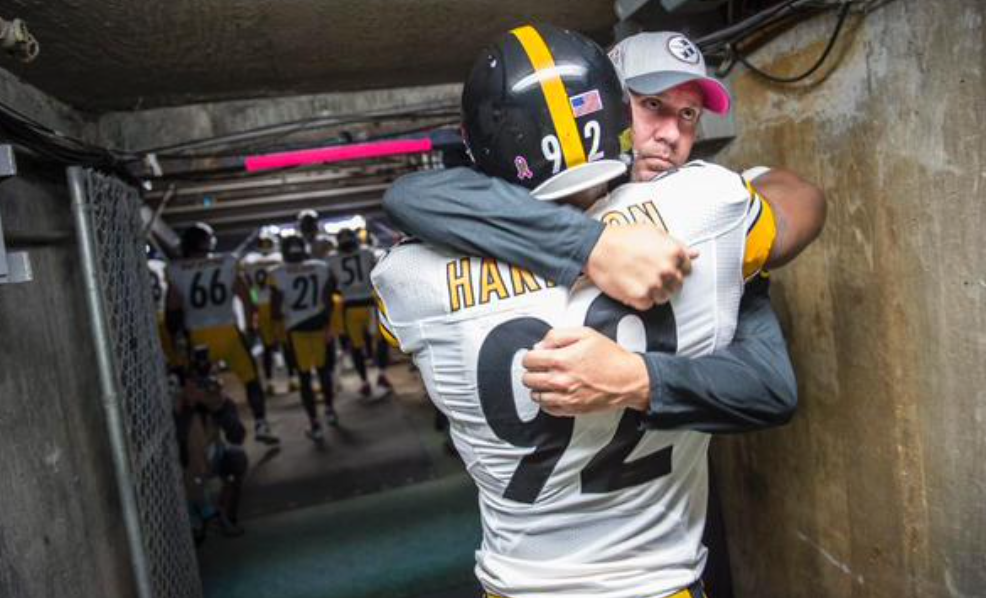 Ben Roethlisberger's wife is worried about James Harrison sharing secrets  with the Patriots