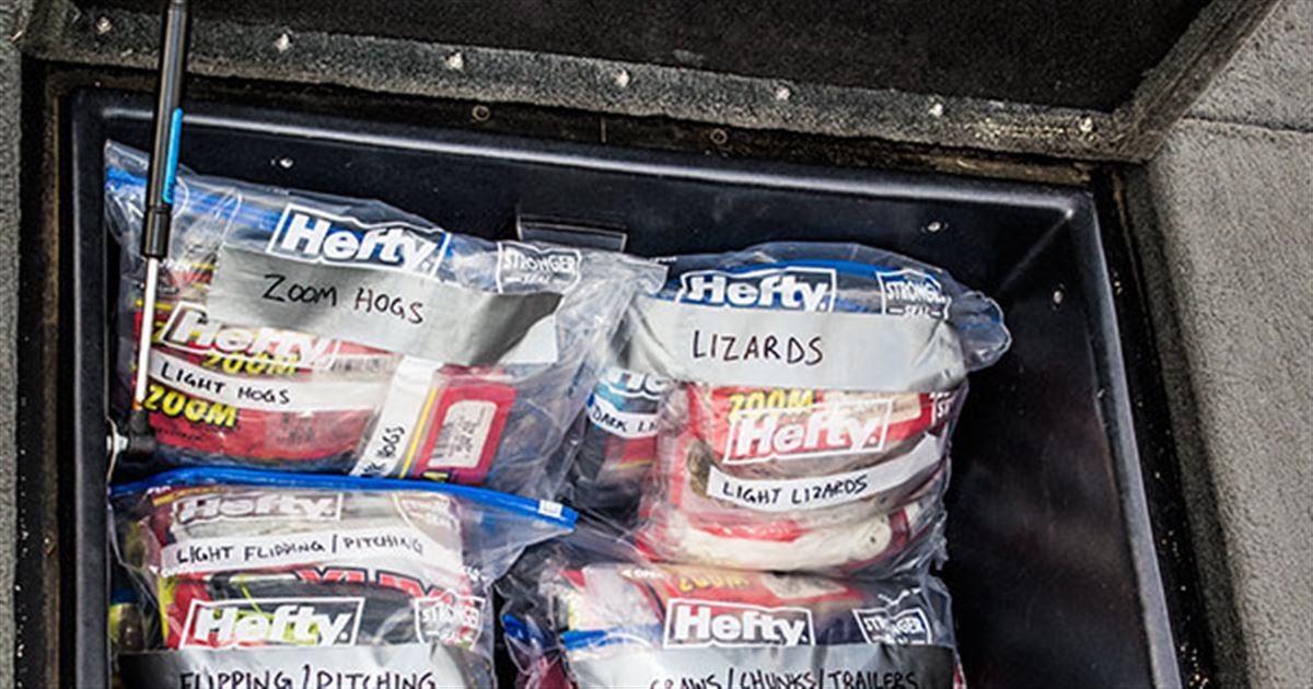 7 Steps for Organizing Soft Plastics