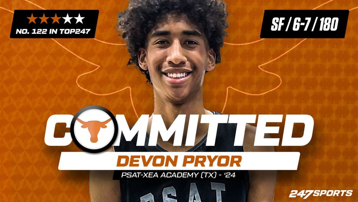 Small Forward Devon Pryor commits to Texas, reclasses to 2023 - On3