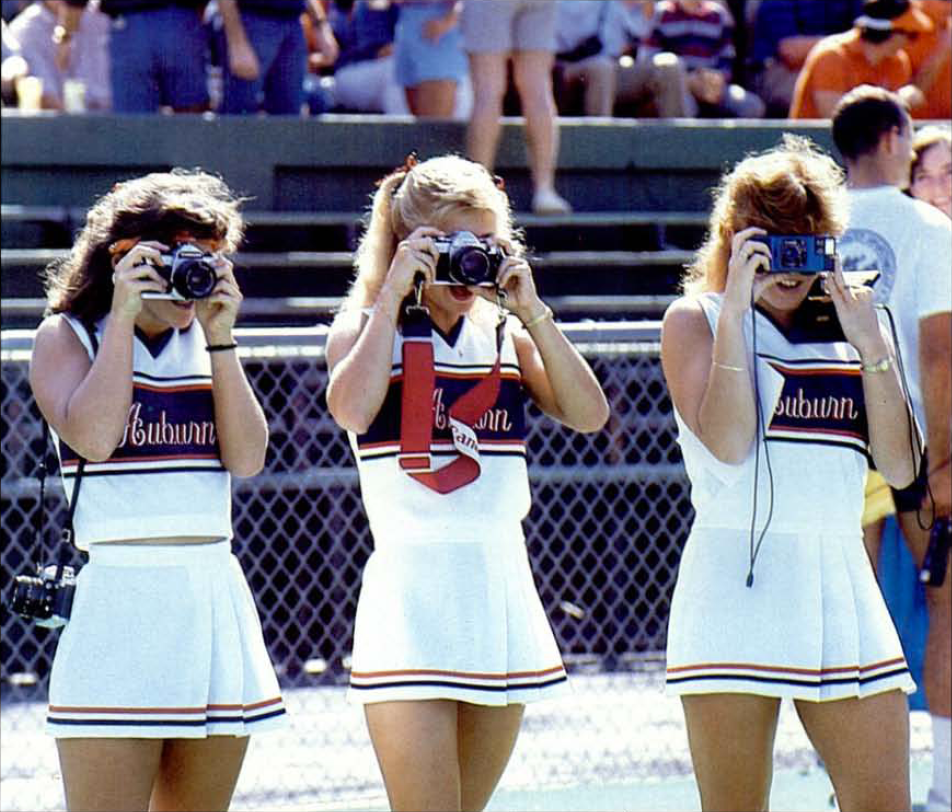 1980's - Unknown Cheerleaders - Lincoln High School