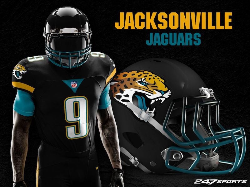 UniMockups on X: Blue, not black. Black is overused in the NFL