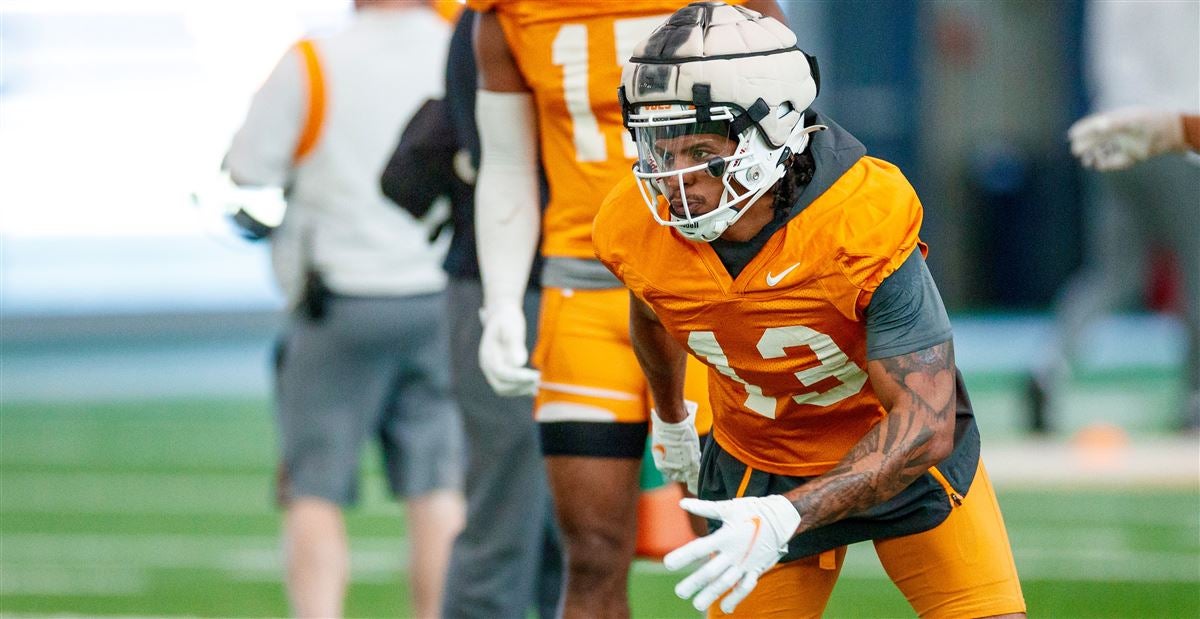 Wesley Walker on Tennessee football secondary in spring football