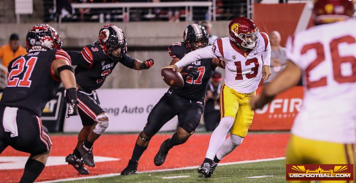 Utah's Cameron Rising narrowly outduels USC's Caleb Williams in classic ...
