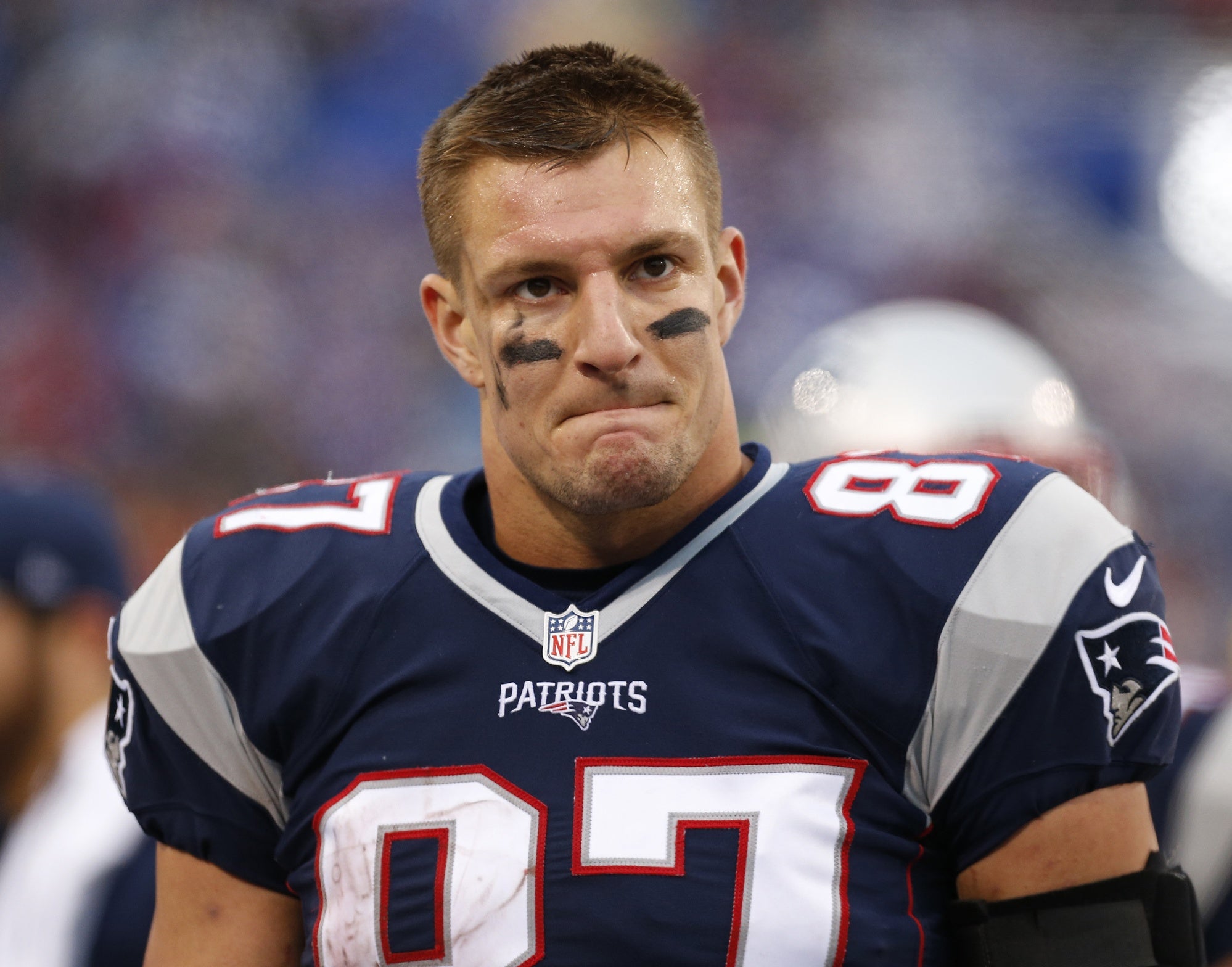 Mark Left By Patriots' Rob Gronkowski Resonates In Defeat