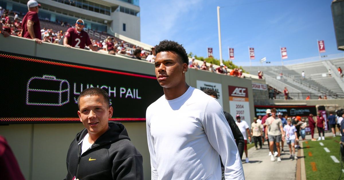 Virginia Tech coach James Franklin with major win as four-star TE ...