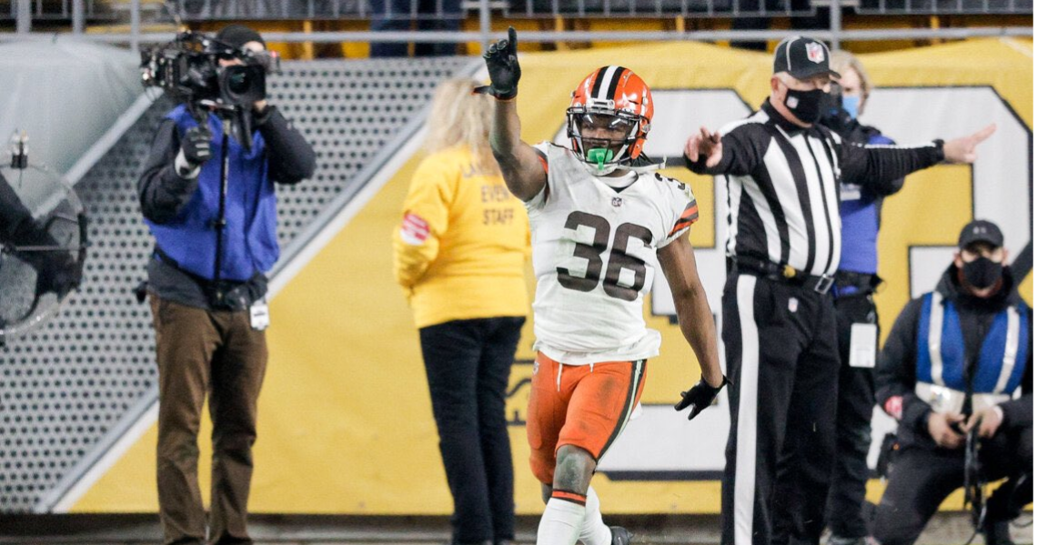 Video: Former Tar Heel M.J. Stewart Balls Out in Browns Playoff Victory Video: Former Tar Heel M.J. Stewart Balls Out in Browns Playoff Victory