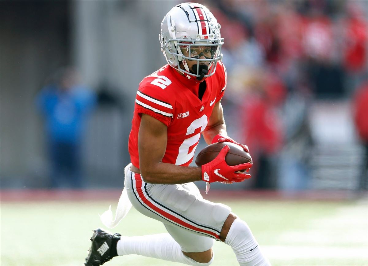 Ohio State receiver Olave goes to Saints at No. 11 overall