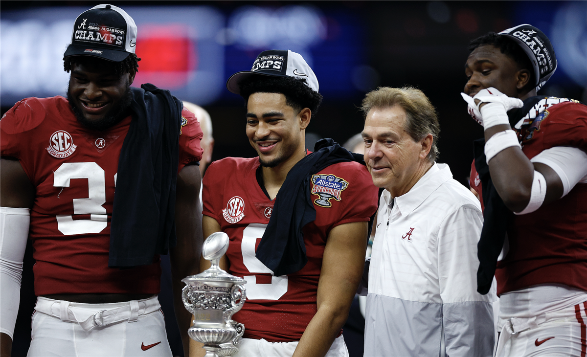 Bryce Young throws for 5 TDs; Alabama tops K-State in Sugar Bowl