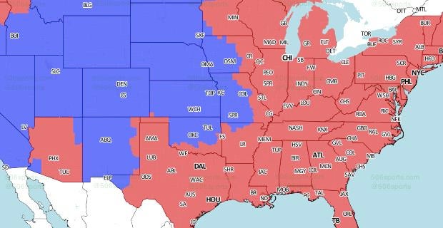 Coverage map released for Broncos-Raiders Week 2 game