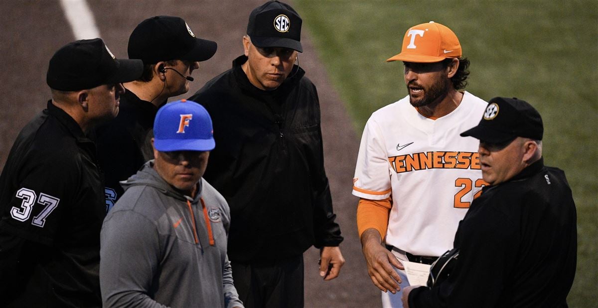 Tennessee baseball, Tony Vitello host Florida in key SEC series