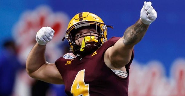 Cam Skattebo claps back at fan after being accused of staying out late night before Peach Bowl thriller