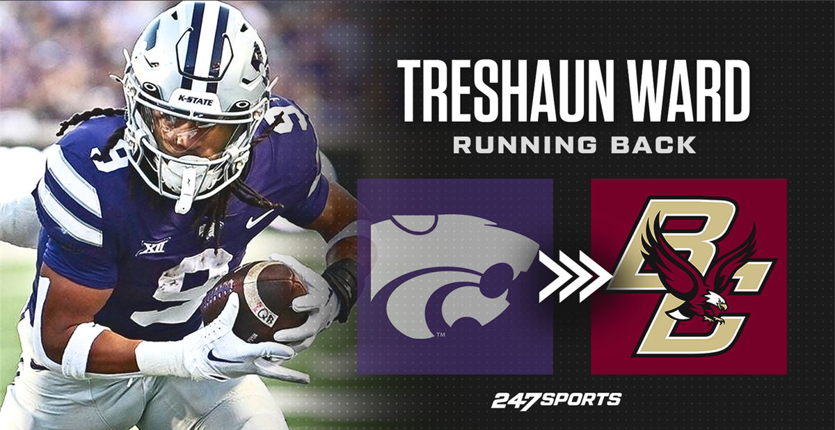 Boston College lands Treshaun Ward as Kansas State transfer, ex-FSU RB ...