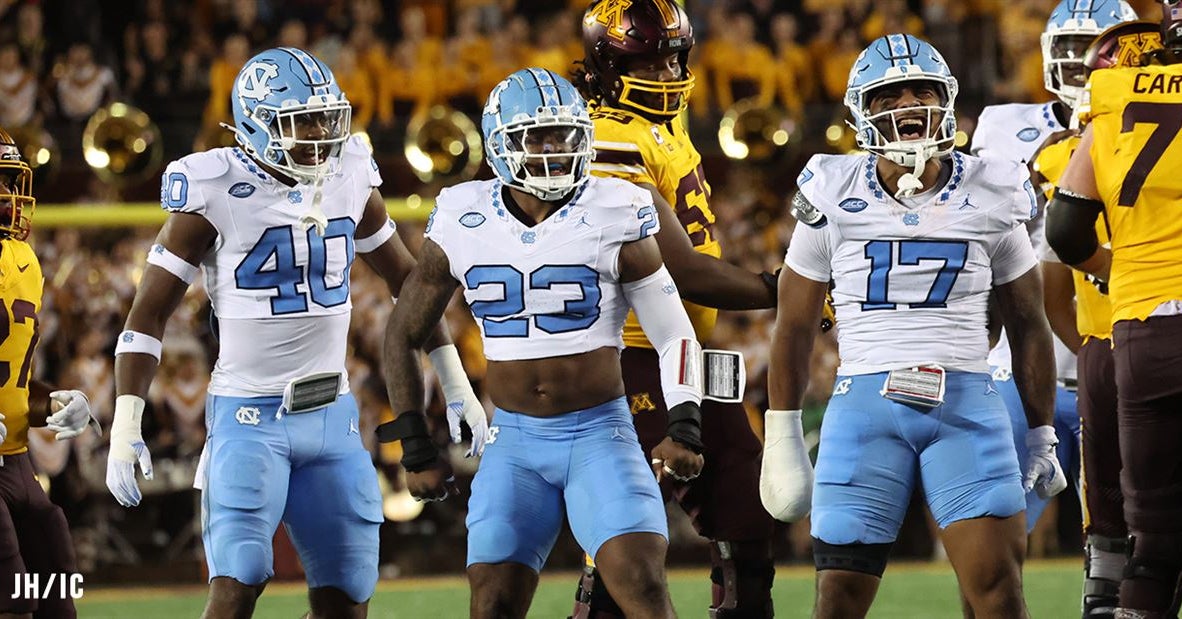 North Carolina Overcomes Season-Opening Obstacles In 19-17 Road Win Over Minnesota North Carolina Overcomes Season-Opening Obstacles In 19-17 Road Win Over Minnesota
