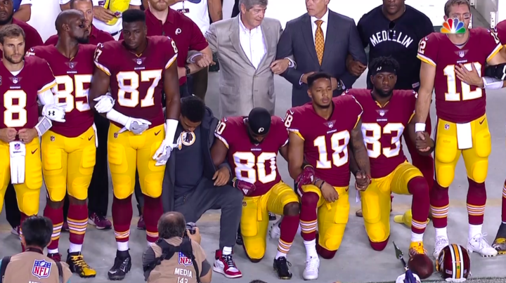 Players from almost every NFL team kneel, lock arms, more for national  anthem: 'There is no greater unifier'