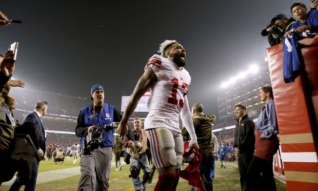 Tension may again be brewing between Giants and Odell Beckham