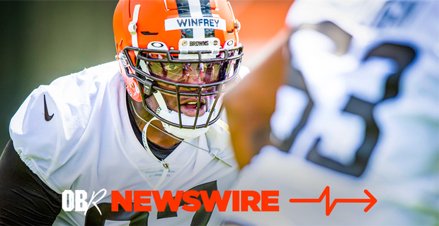 Browns release defensive tackle Perrion Winfrey after slew of