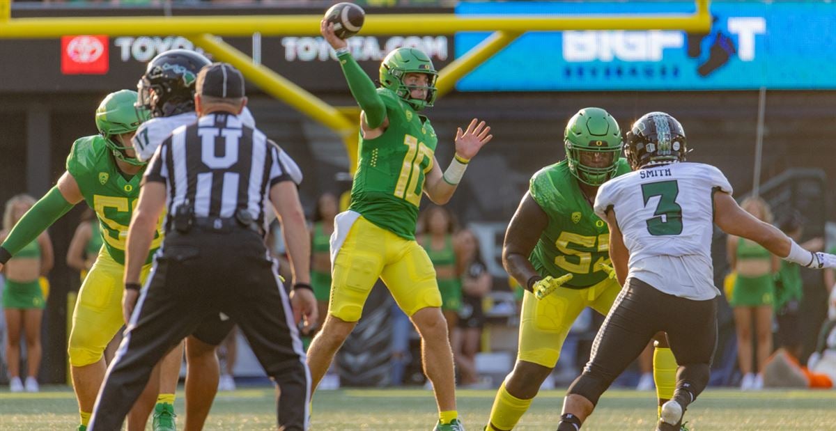 Ducks QB Bo Nix named among top trash-talkers