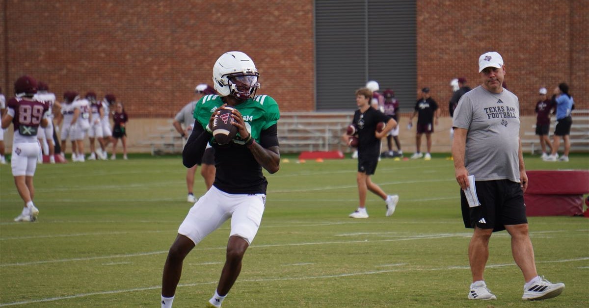 Three offensive takeaways from Texas A&M's 14th practice of fall camp