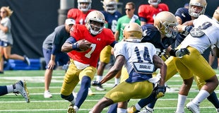 Practice Report: Offense (Aug. 9) Practice Report: Offense (Aug. 9)