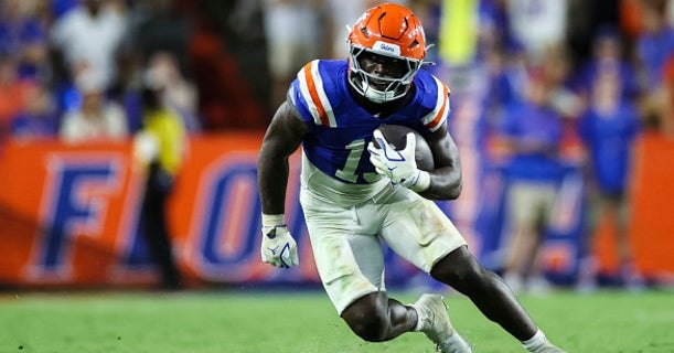 Where CFB front office staffers rank Florida's Jadan Baugh among top RBs in 2026