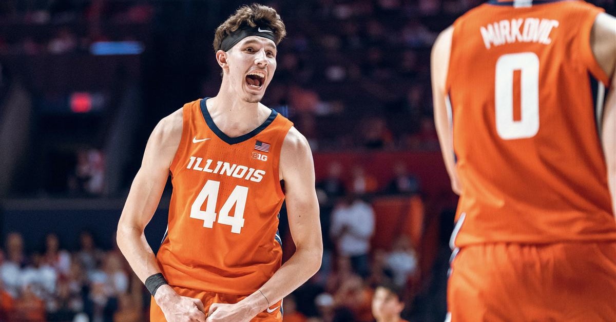 Quick hits: Without Tomislav Ivisic, No. 17 Illini still dominate Florida Gulf Coast 113-70 - 247Sports