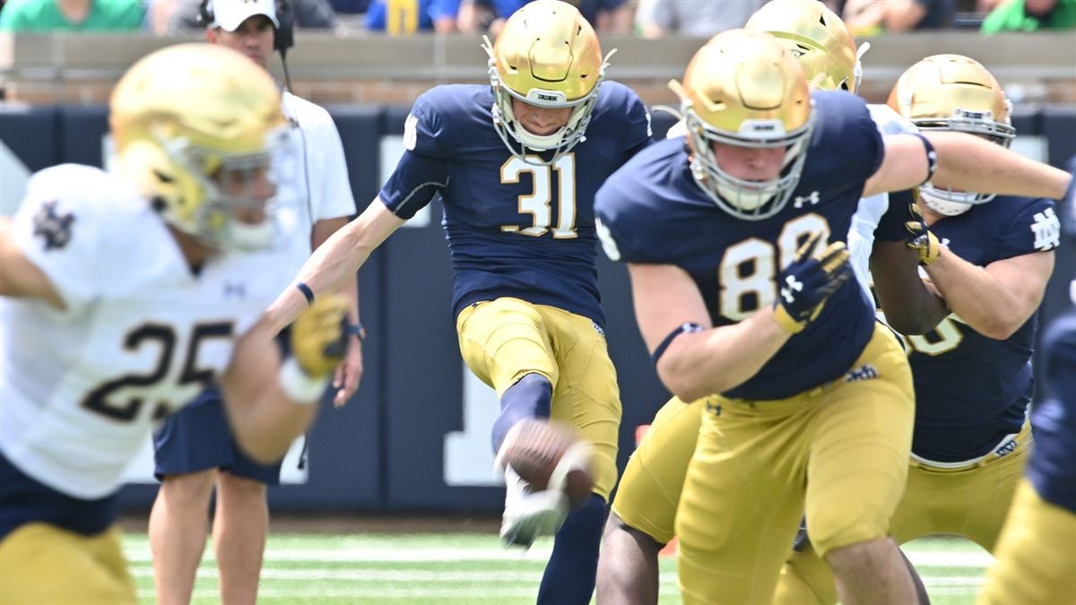 Photos: Action from Notre Dame's 91st Blue-Gold Game