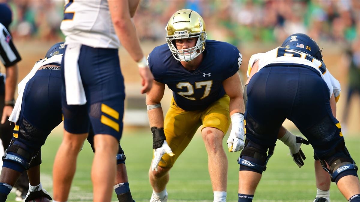 This Guy Plays Notre Dame Football: #27 JD Bertrand, Linebacker