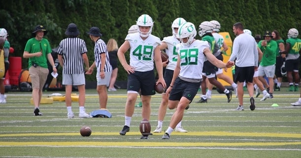Andrew Boyle is a kicking rarity and is competing for all three starting roles
