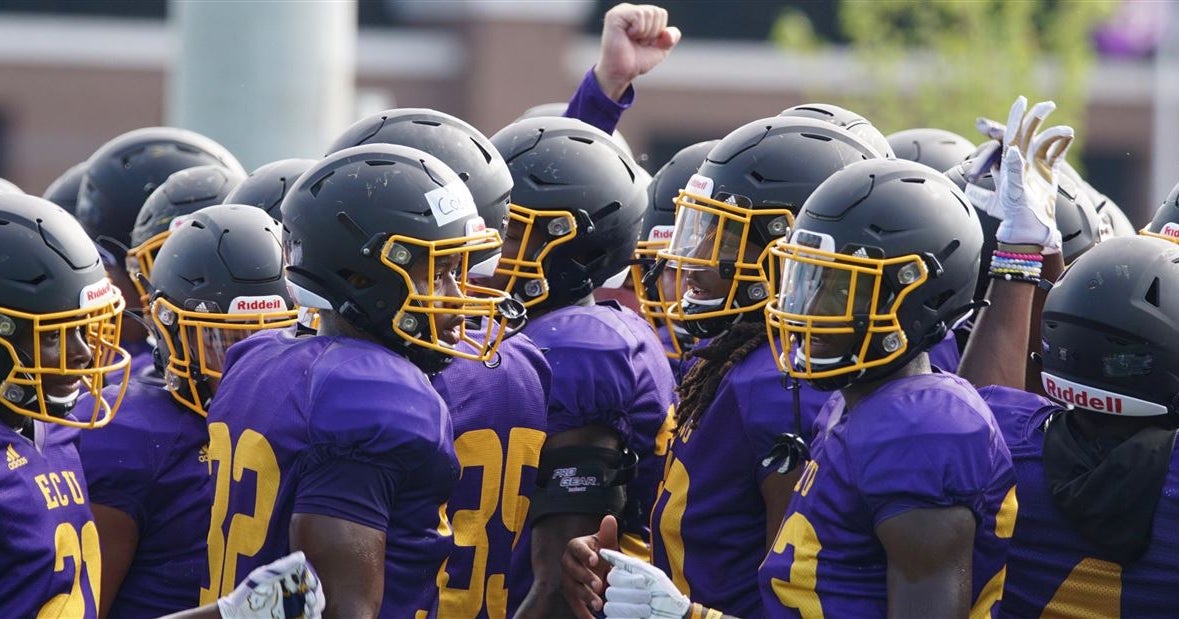 ECU football cleared to return to practice