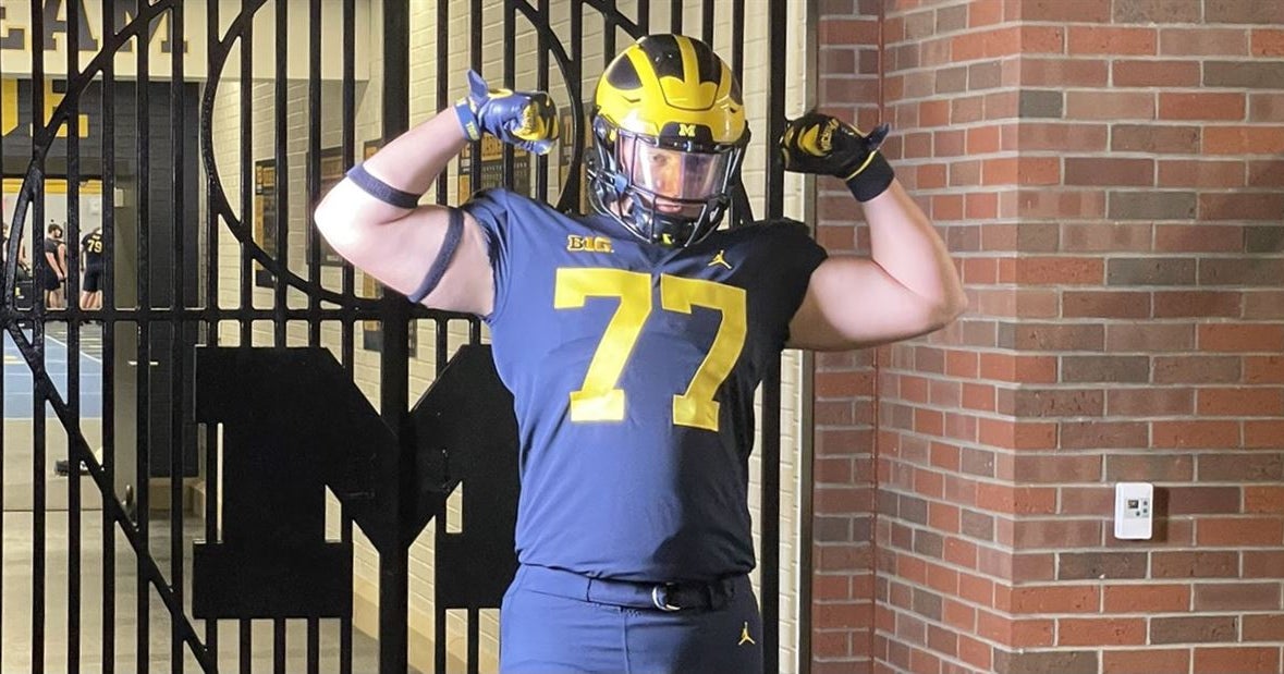 Connor Jones recaps Michigan official visit