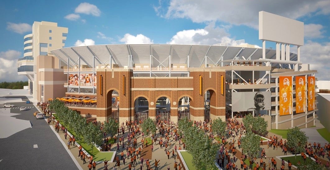 Neyland Stadium capacity to remain over 100,000 after renovations