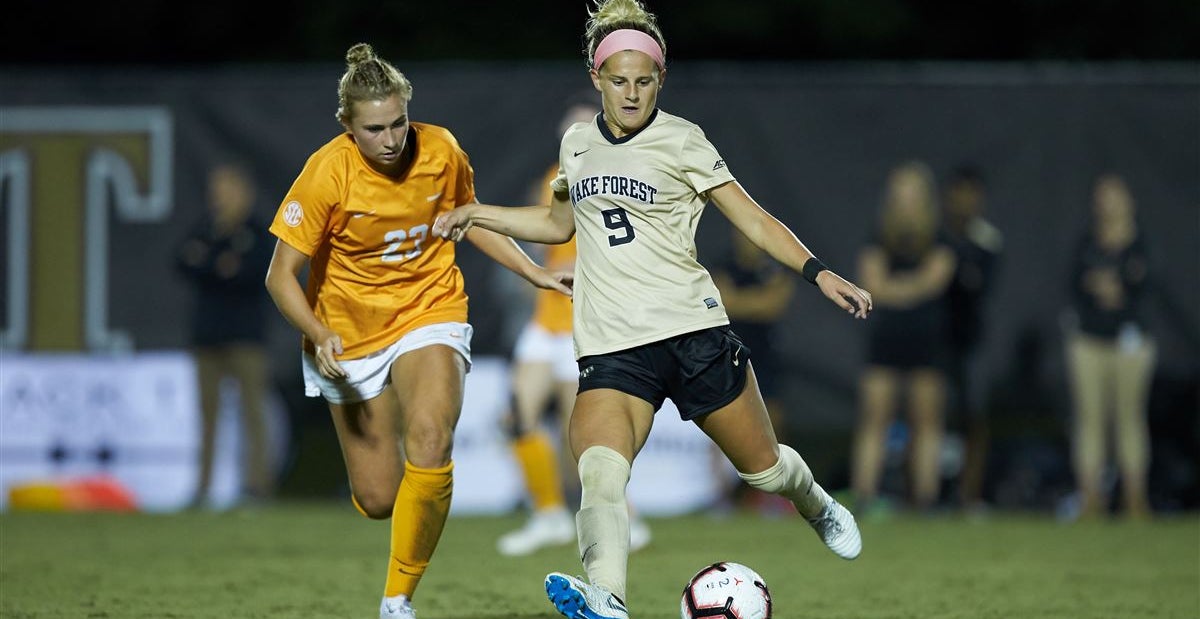 Wake Forest Women's Soccer Ties No. 13 Tennessee 11