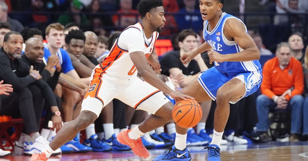 Duke-Syracuse Pregame Notes: NET Résumé, Rim Protection, and Key Trends