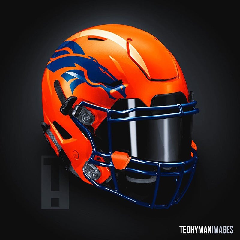 Chicago Bears to wear new orange helmets in 2 games during 2022 season