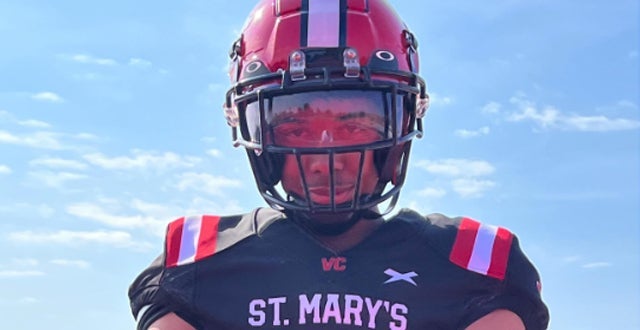 2025 Orchard St Mary's TE Jaden Savoury recaps Michigan State visit