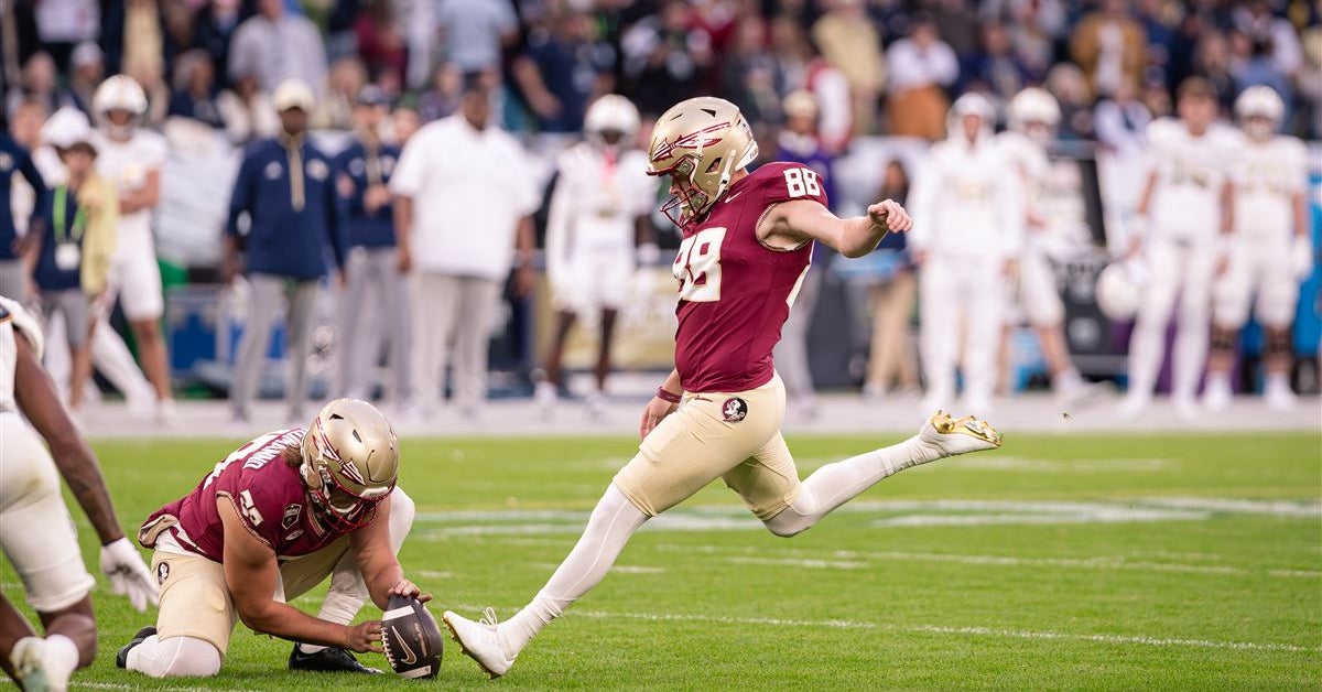 Despite being perfect on the season, Florida State kicker Ryan