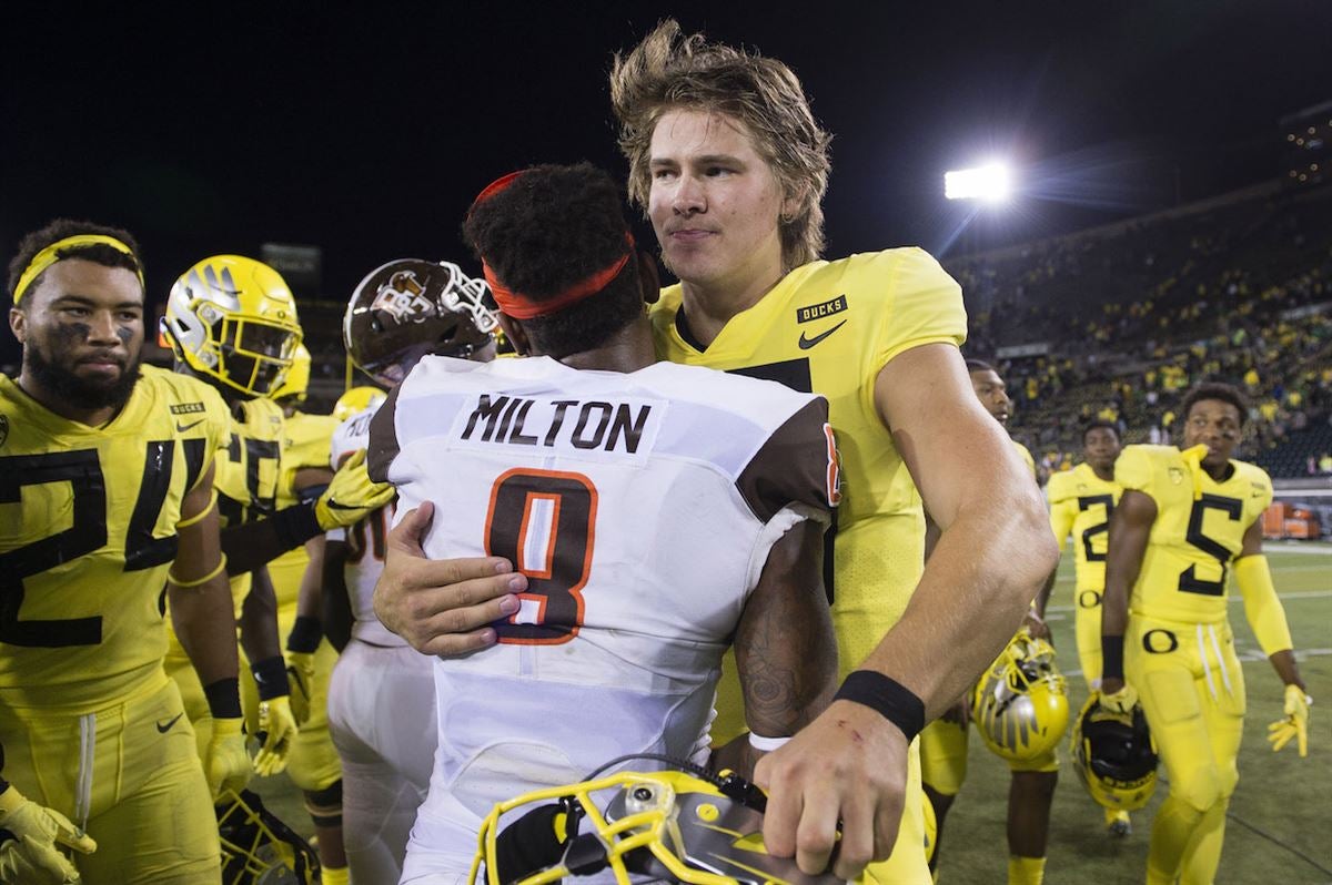 justin herbert yellow jersey