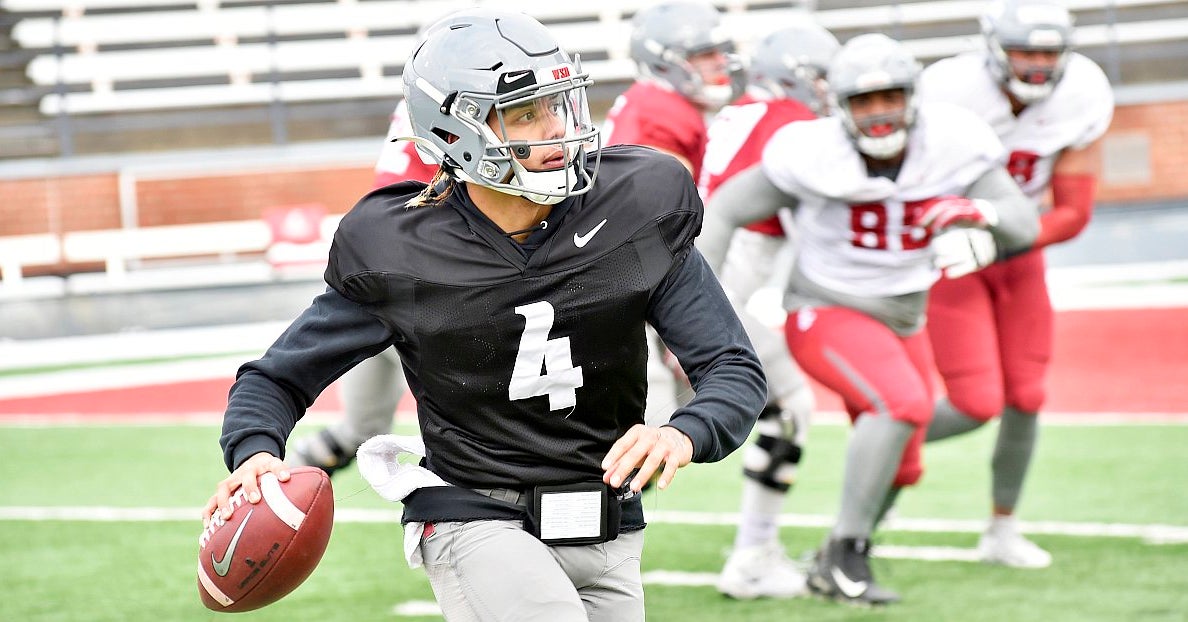Jayden de Laura is the perfect QB to kick off WSU's Rolovich era