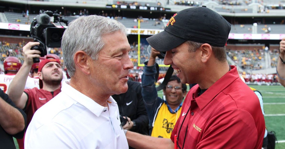 IowaIowa State game enters weather delay