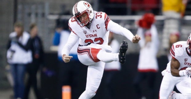 Former Ute Matt Gay Named Special Teams Player Of Week